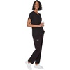 Hanes Women’s Scrub Pants, Comfort Fit Healthcare Pants for Women, Moisture-Wicking Medical Scrubs(New Ebony)