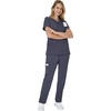 Hanes Women’s Scrub Pants, Comfort Fit Healthcare Pants for Women, Moisture-Wicking Medical Scrubs(Peppercorn Grey)