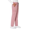 Hanes Women’s Scrub Pants, Comfort Fit Healthcare Pants for Women, Moisture-Wicking Medical Scrubs(Pink Mauve)