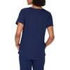 Hanes Women’s Scrub Top – Premium Stretch V-Neck Healthcare Top(Athletic Navy)