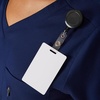 Hanes Women’s Scrub Top – Premium Stretch V-Neck Healthcare Top(Athletic Navy)