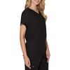 Hanes Women’s Scrub Top – Premium Stretch V-Neck Healthcare Top(New Ebony)