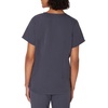Hanes Women’s Scrub Top – Premium Stretch V-Neck Healthcare Top(Peppercorn Grey)