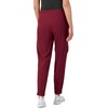 Hanes Women’s Scrubs Cargo Joggers, Healthcare Scrub Joggers for Women, Moisture Wicking(Afternoon Burgundy)