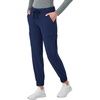 Hanes Women’s Scrubs Cargo Joggers, Healthcare Scrub Joggers for Women, Moisture Wicking(Athletic Navy)