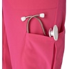 Hanes Women’s Scrubs Cargo Joggers, Healthcare Scrub Joggers for Women, Moisture Wicking(Fuchsia Pink)