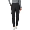 Hanes Women’s Scrubs Cargo Joggers, Healthcare Scrub Joggers for Women, Moisture Wicking(New Ebony)