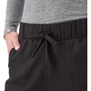 Hanes Women’s Scrubs Cargo Joggers, Healthcare Scrub Joggers for Women, Moisture Wicking(New Ebony)
