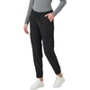 Hanes Women’s Scrubs Cargo Joggers, Healthcare Scrub Joggers for Women, Moisture Wicking(New Ebony)