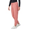 Hanes Women’s Scrubs Cargo Joggers, Healthcare Scrub Joggers for Women, Moisture Wicking(Rose Ranch Pink)
