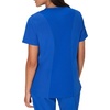 Hanes Women’s Scrubs Healthcare Top, Moisture-Wicking Stretch Scrub Shirts, Ribbed Back Panel(Royal Blue)