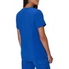Hanes Women’s Scrubs Healthcare Top, Moisture-Wicking Stretch Scrub Shirts, Ribbed Side Panels(Royal Blue)