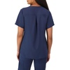 Hanes Women’s Scrubs Healthcare Top with V-Neckline, Moisture-Wicking Stretch Scrub Shirts(Athletic Navy)