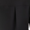 Hanes Women’s Scrubs Healthcare Top with V-Neckline, Moisture-Wicking Stretch Scrub Shirts(New Ebony)