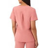 Hanes Women’s Scrubs Healthcare Top with V-Neckline, Moisture-Wicking Stretch Scrub Shirts(Rose Ranch Pink)