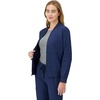 Hanes Women’s Scrubs Zip-Up Bomber Jacket(Athletic Navy)
