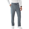 Hanes Men’s Scrubs Healthcare Pants, Scrub Pants for Men, Moisture-Wicking & Odor Control, 5 Pockets(Slate Grey)
