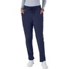 Hanes Women’s Comfort Fit Scrub Pants, Moisture-Wicking Healthcare Scrubs for Women, 3 Pockets(Athletic Navy)