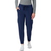 Hanes Women’s Scrubs Cargo Joggers, Healthcare Scrub Joggers for Women, Moisture Wicking(Athletic Navy)