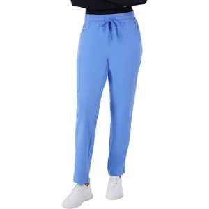 Hanes Women’s Comfort Fit Scrub Pants, Moisture-Wicking Healthcare Scrubs for Women, 3 Pockets(Ciel Blue)