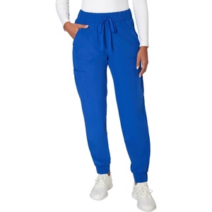 Hanes Women’s Scrubs Cargo Joggers, Healthcare Scrub Joggers for Women, Moisture Wicking(Royal Blue)