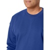 Hanes Men’s Ultimate Sweatshirt, Heavyweight Fleece Sweatshirt, Crewneck Pullover for Men(Deep Royal)
