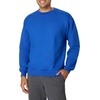 Hanes Men’s Ultimate Sweatshirt, Heavyweight Fleece Sweatshirt, Crewneck Pullover for Men(Deep Royal)