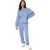 Hanes Men’s Ultimate Sweatshirt, Heavyweight Fleece Sweatshirt, Crewneck Pullover for Men(Light Blue)
