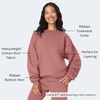 Hanes Men’s Ultimate Sweatshirt, Heavyweight Fleece Sweatshirt, Crewneck Pullover for Men(Mauve)