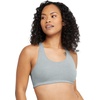 Hanes Women’s Racerback Cotton T-Back Bralette (3 Pack)(Green Marble/Provence Blue/Concrete Heather)