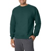 Hanes Men’s Ultimate Sweatshirt, Heavyweight Fleece Sweatshirt, Crewneck Pullover for Men(Deep Forest)