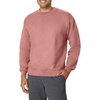Hanes Men’s Ultimate Sweatshirt, Heavyweight Fleece Sweatshirt, Crewneck Pullover for Men(Mauve)