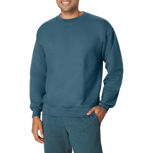 Hanes Men’s Ultimate Sweatshirt, Heavyweight Fleece Sweatshirt, Crewneck Pullover for Men(Cactus)