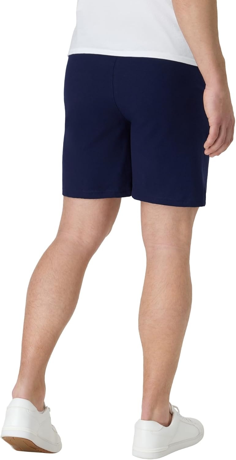 image:imageHanes Mens Originals Cotton Pockets Pullon Jersey Gym Shorts 7Athletic Navy
