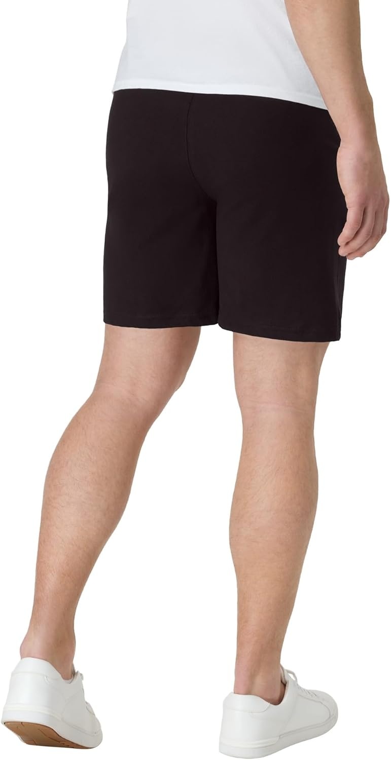 image:imageHanes Mens Originals Cotton Pockets Pullon Jersey Gym Shorts 7Black