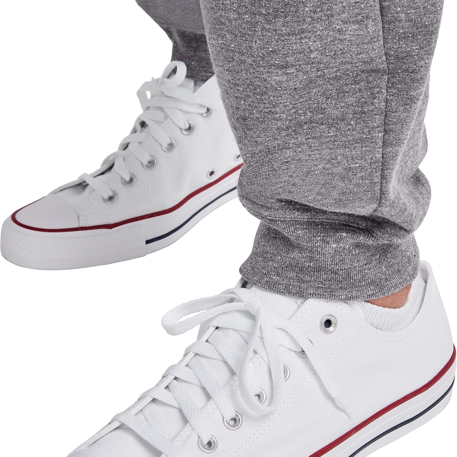image:imageHanes Mens Originals French Terry Joggers Lightweight Sweatpants with Pockets 30 InseamBlack 50r Pe Heather