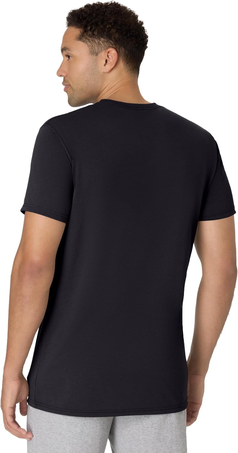 image:imageHanes Mens Originals Lightweight TShirt Crewneck TShirts for Men TriBlend TeeBlack