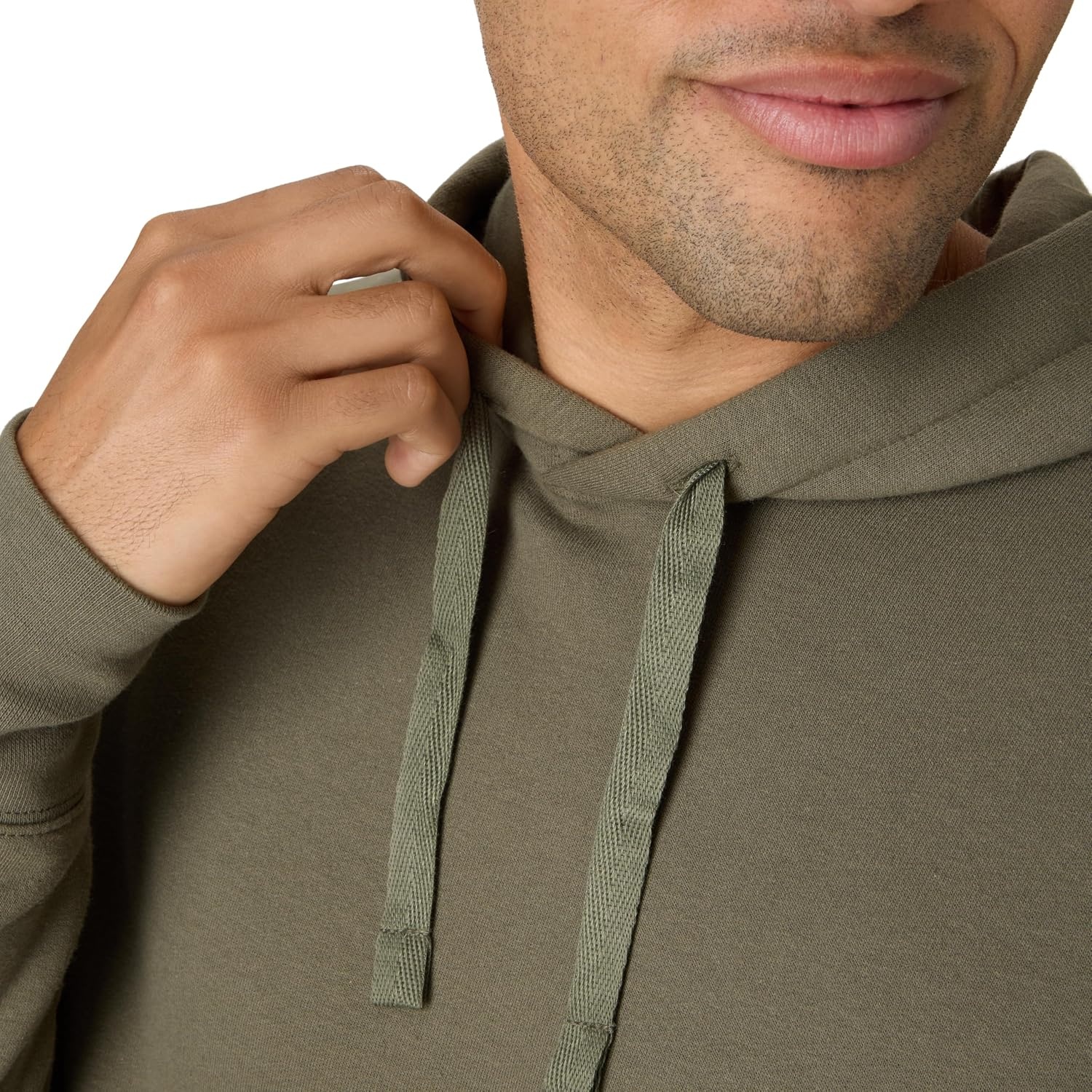 image:imageHanes Mens Originals Midweight Fleece Hoodie Pullover Hooded Sweatshirt for MenFatigue Green