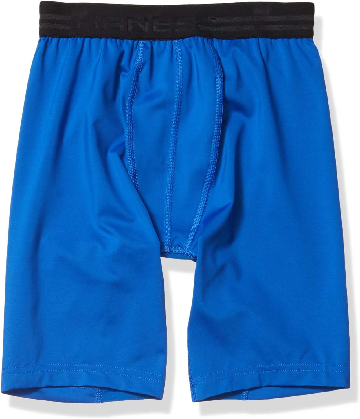 image:imageHanes Mens Sport Mens Performance Compression ShortAwesome BlueEbony