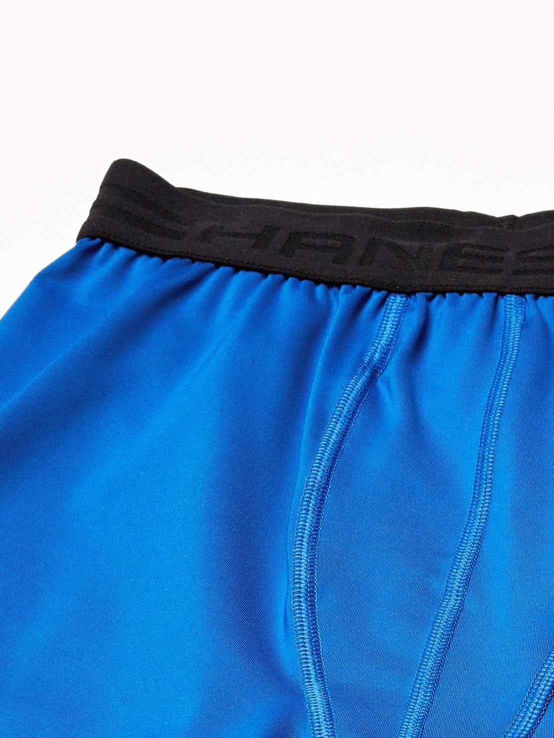 image:imageHanes Mens Sport Mens Performance Compression ShortAwesome BlueEbony