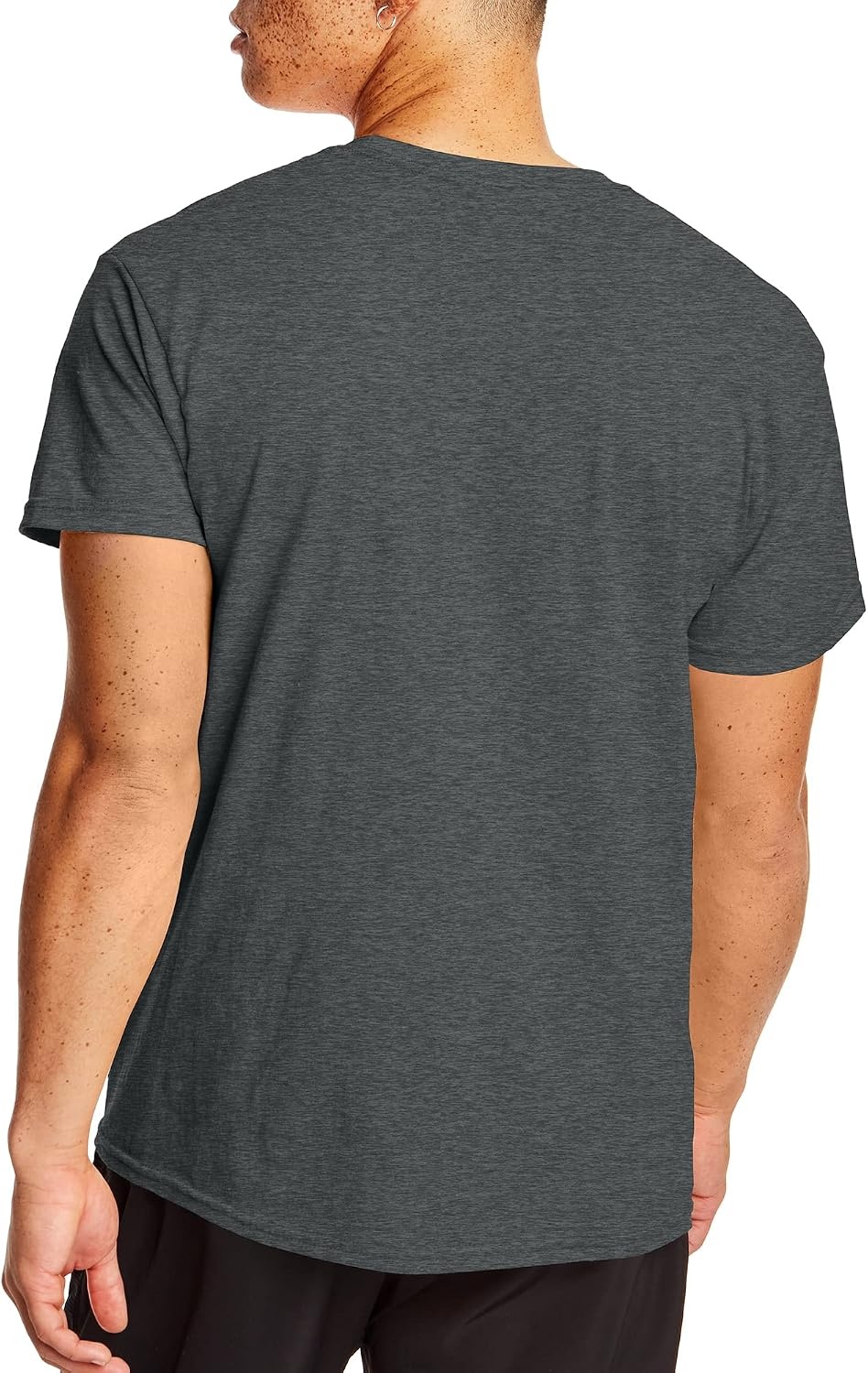 image:imageHanes Mens XTemp Performance TShirt Pack Cotton Blend MoistureWicking Tees for Men 2PackCharcoal Heather