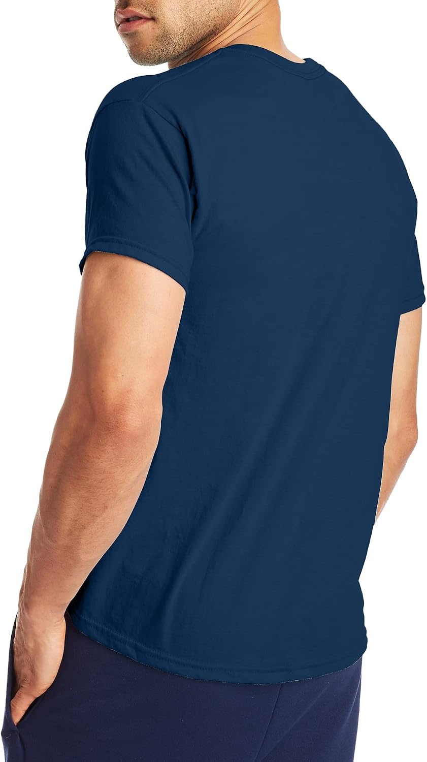 image:imageHanes Mens XTemp Performance TShirt Pack Cotton Blend MoistureWicking Tees for Men 2PackNavy