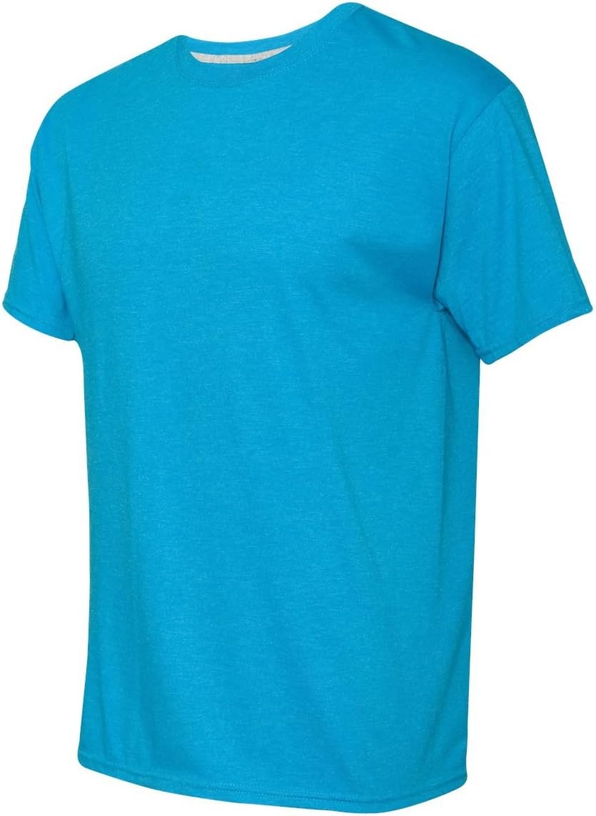 image:imageHanes Mens XTemp Performance TShirt Pack Cotton Blend MoistureWicking Tees for Men 2PackNeon Blue Heather