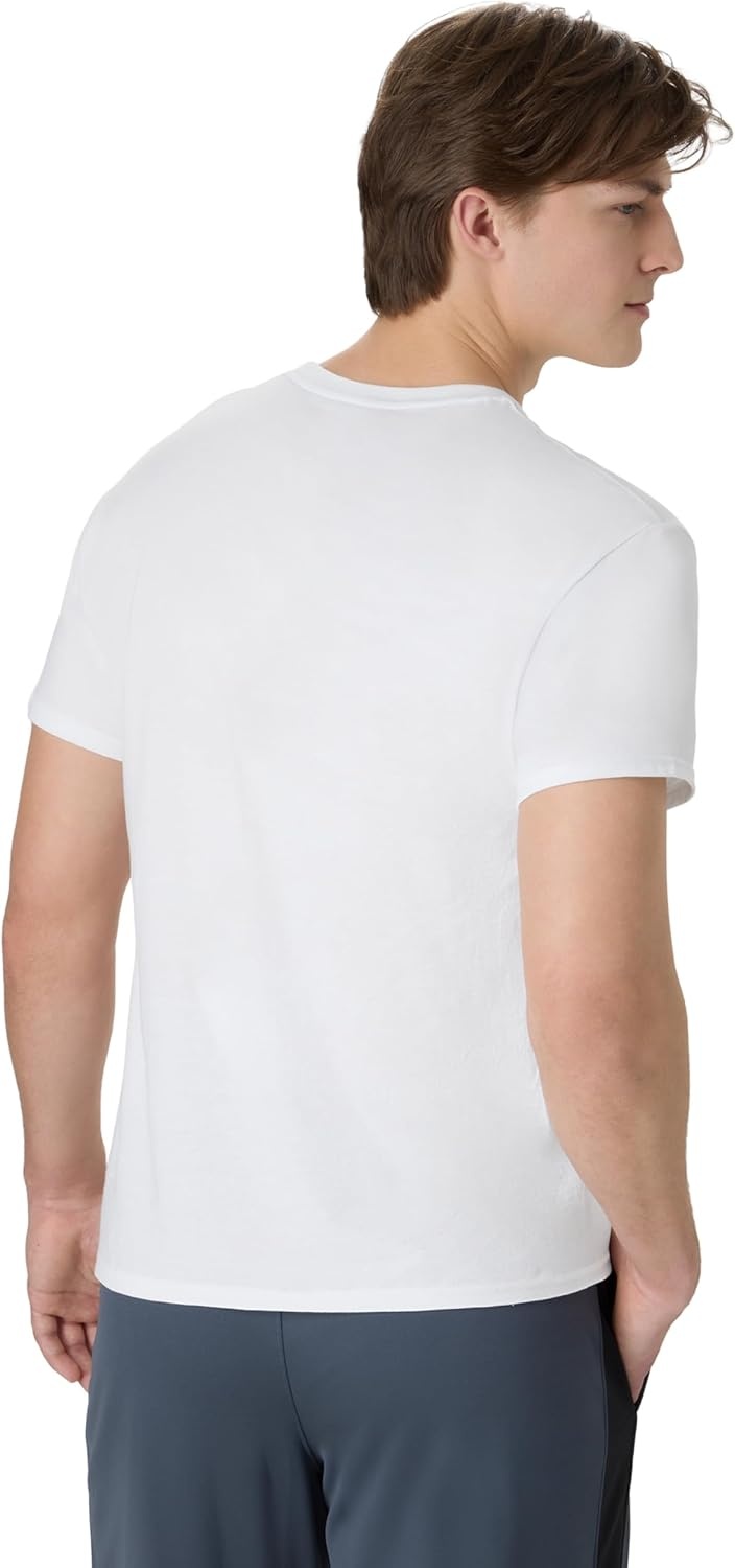 image:imageHanes Mens XTemp Performance TShirt Pack Cotton Blend MoistureWicking Tees for Men 2PackWhite