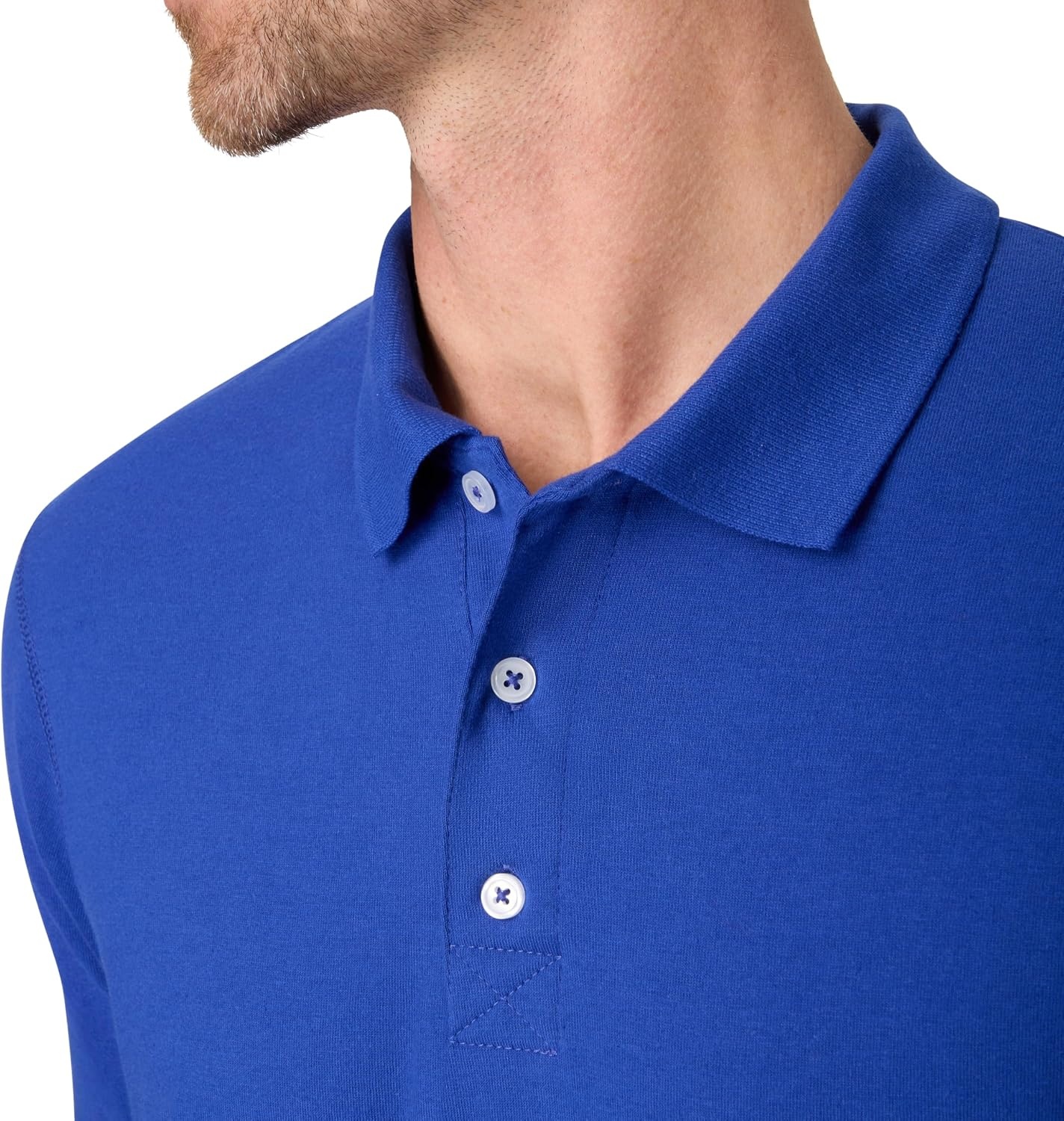 image:imageHanes mens Xtemp Performance Polo Cotton Blend Sport Shirt for Men With Odor ControlDeep Royal