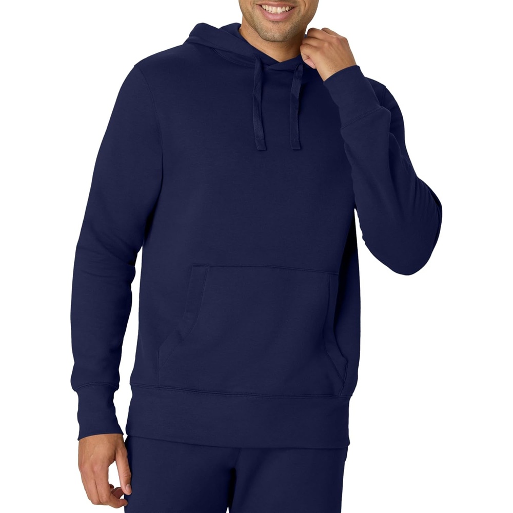 image:imageHanes Mens Originals Midweight Fleece Hoodie Pullover Hooded Sweatshirt for MenAthletic Navy