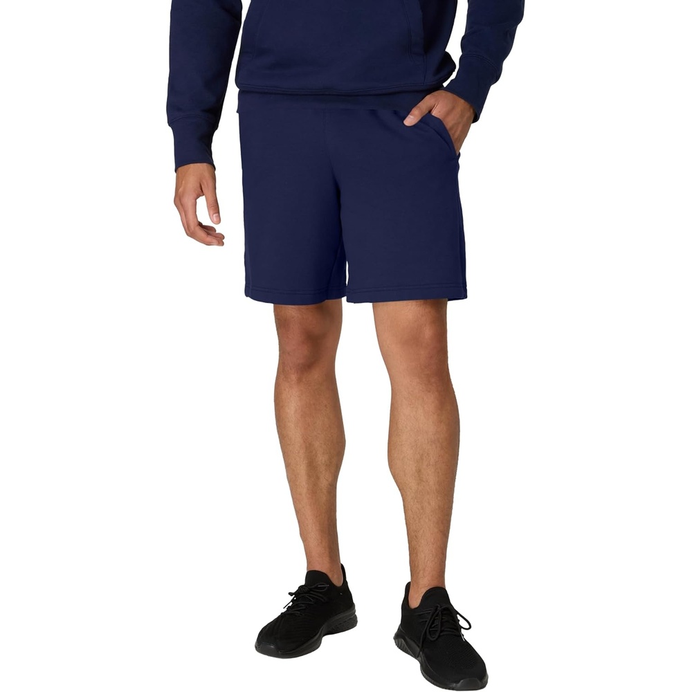 image:imageHanes Mens Originals Sweat Shorts Midweight Fleece Shorts with Pockets 8Athletic Navy