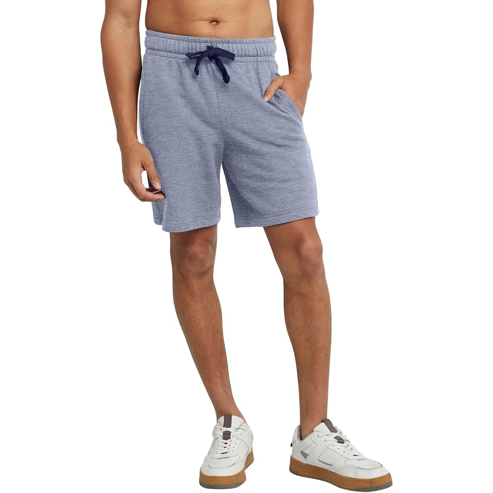 image:imageHanes Mens Originals Sweat Shorts Midweight Fleece Shorts with Pockets 8Navy Pe Heather