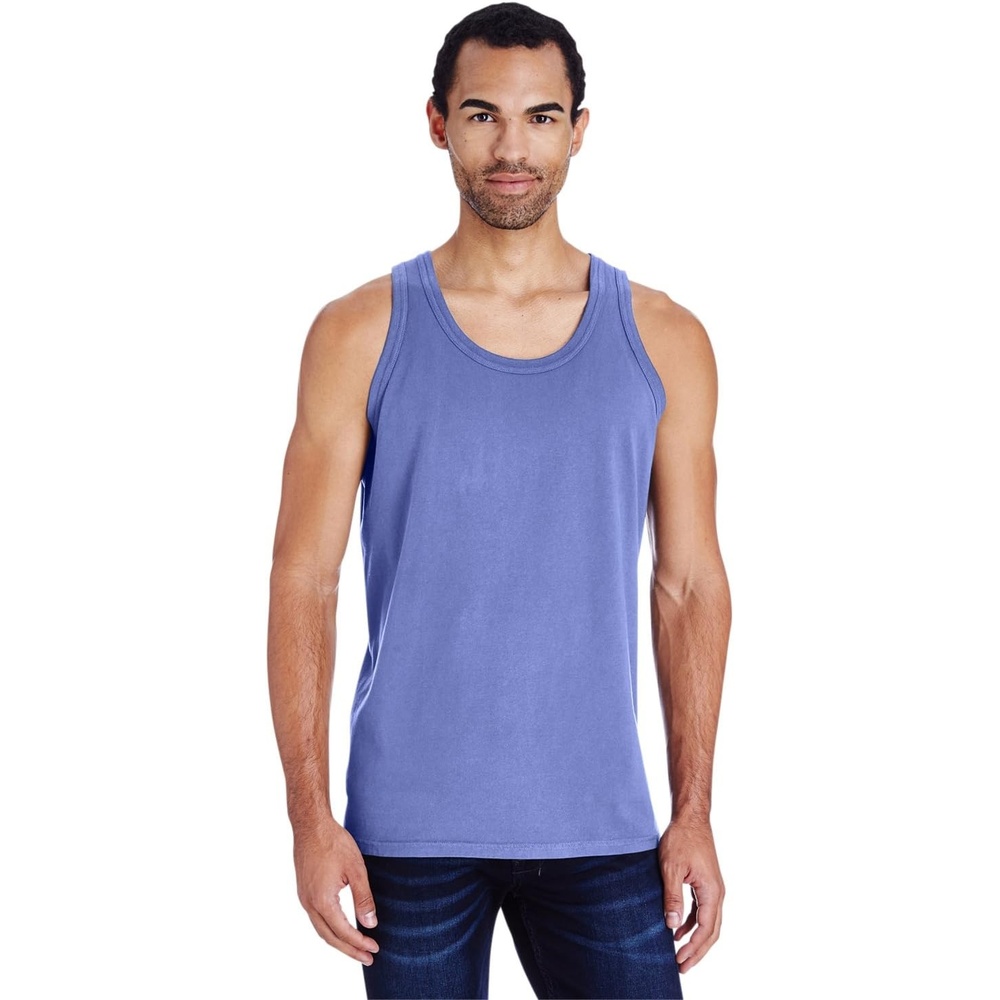 image:imageHanes Mens Originals TriBlend Tank Top Lightweight Tanks for Men Sleeveless Tank ShirtDeep Forte Blue