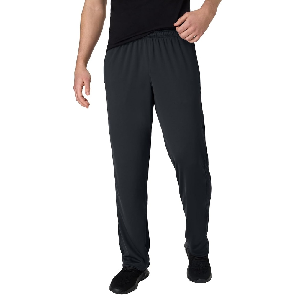 image:imageHanes Mens Sport Knit Training PantBlack